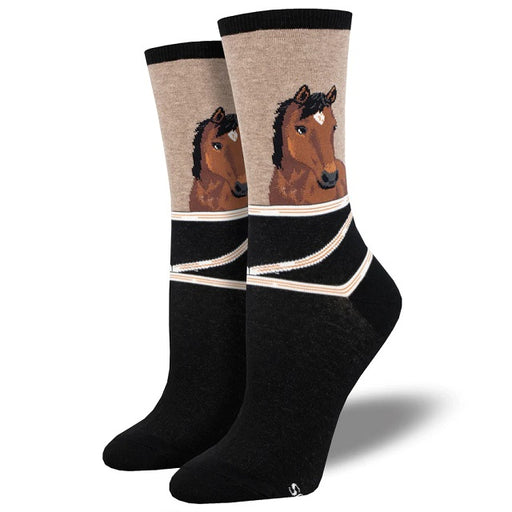 Women's Hey Neigh-bor Horse Socks