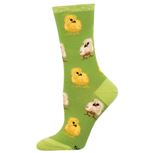 Women's Peep This Socks, Green