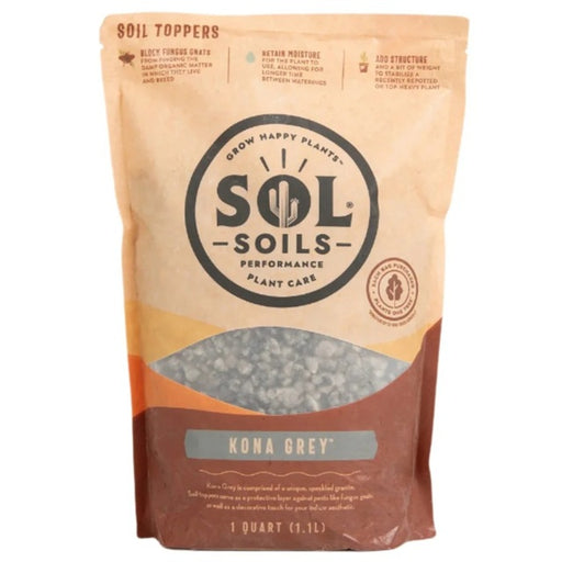 Sol Soils Kona Grey Sol Soil Topper 1 Qt