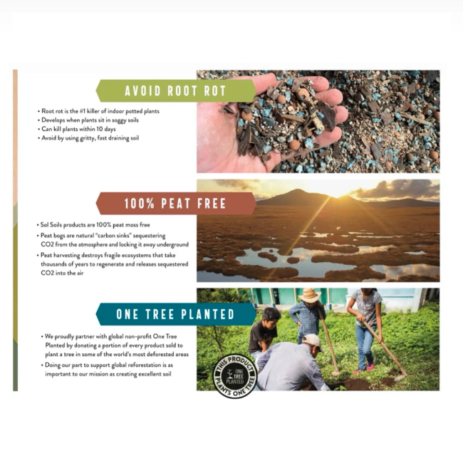 Sol Soils Original Sol Soil Topper 1 Qt