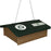 Songbird Essentials Recycled Plastic Upside Down Suet Feeder, Driftwood & Hunter Green