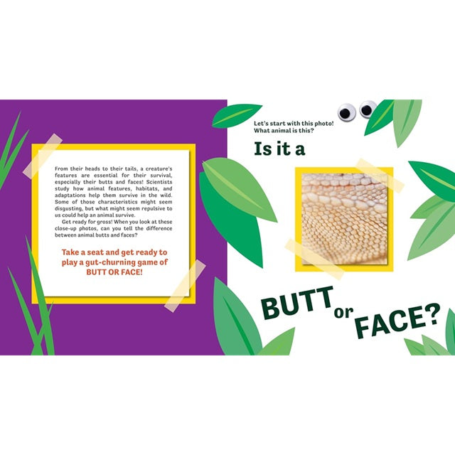 Butt or Face? Volume 3: Super Gross Butts Guessing Game Picture Book