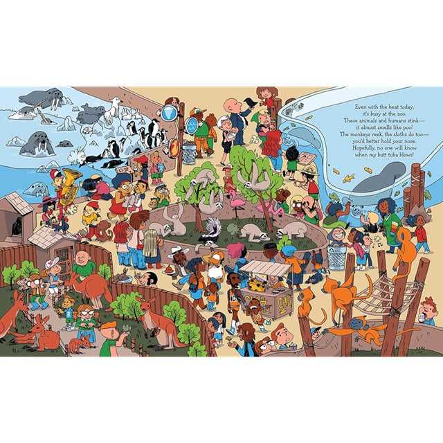 Find the Farter: Can You Find Who Cut the Cheese? Seek & Find Fart Book for Kids