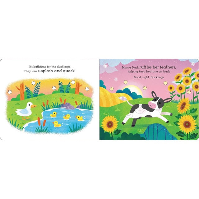Glow to Sleep My Little Cow Light Up Stars Board Book