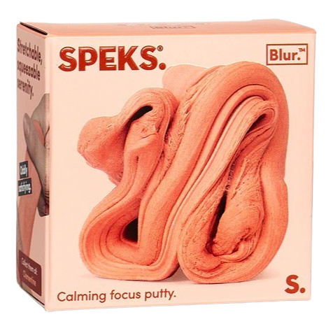 Speks Blur Calming Focus Putty, Clementine