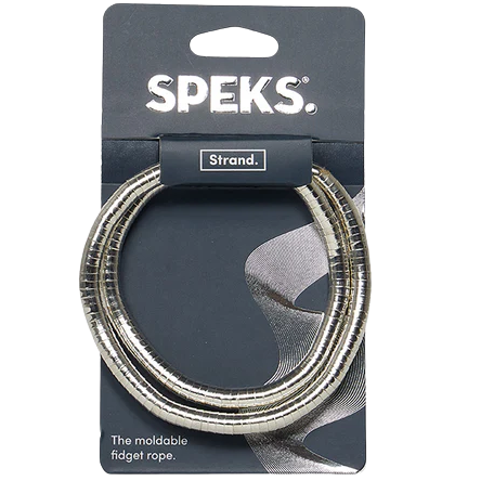 Strand Moldable Fidget Rope, Silver