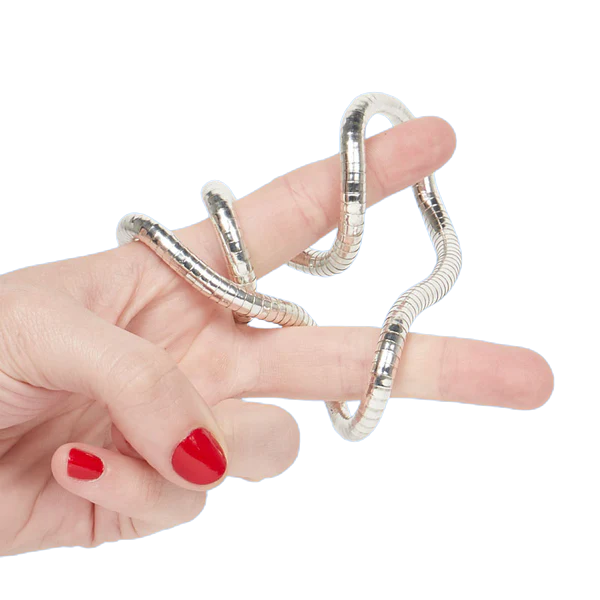Strand Moldable Fidget Rope, Silver