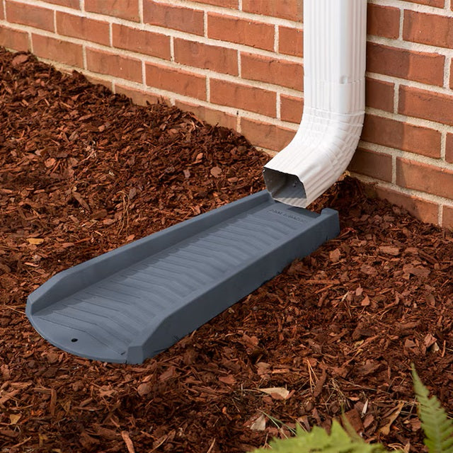 Amerimax Vinyl 24" Slate Grey Splash block