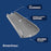 Amerimax Vinyl 24" Slate Grey Splash block
