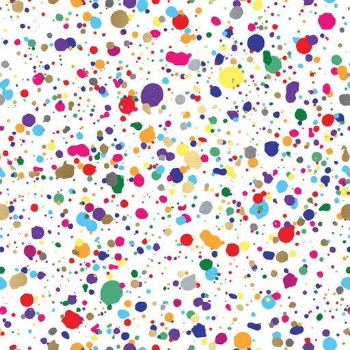 Splatter Gift Wrap Roll 5' x 30"