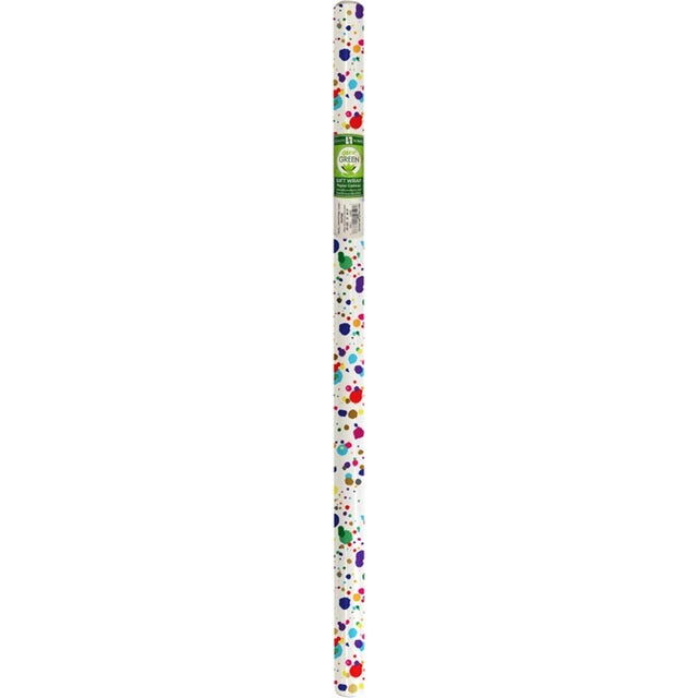 Splatter Gift Wrap Roll 5' x 30"