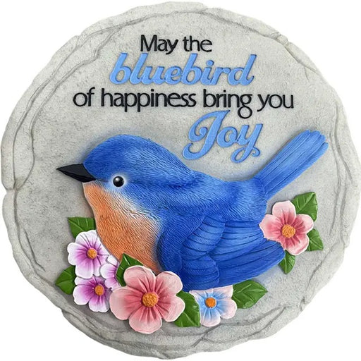 Spoontiques Bluebird of Happiness Stepping Stone
