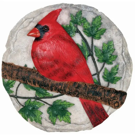 Spoontiques Cardinal on Branch Stepping Stone