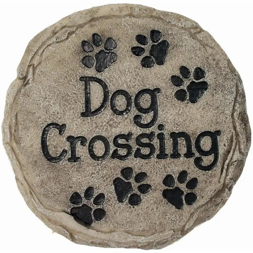 Spoontiques Dog Crossing Stepping Stone