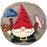 Spoontiques Gnome & Mushroom Stepping Stone