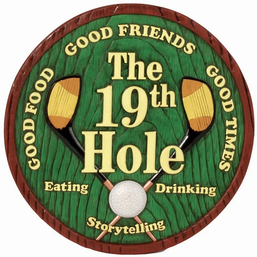 Spoontiques "The 19th Hole" Golf Stepping Stone