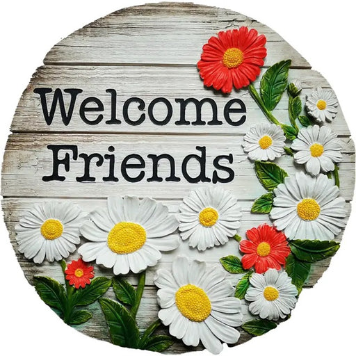 Spoontiques Welcome Friends Stepping Stone