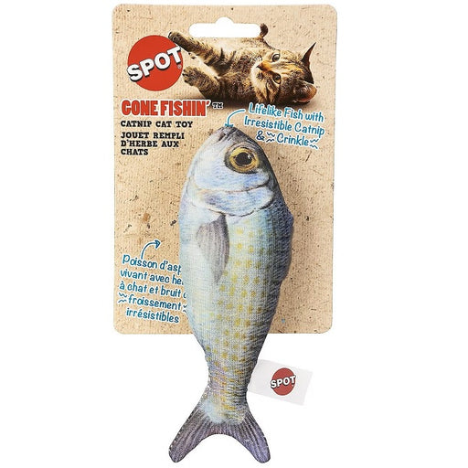Ethical Pet SPOT Gone Fishin' Catnip Cat Toy, Assorted