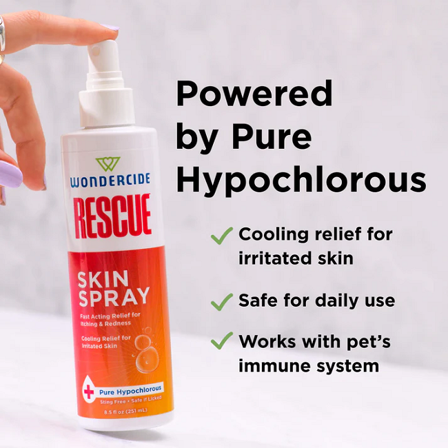 Wondercide RESCUE™ Skin Spray for Dogs & Cats 8.5oz