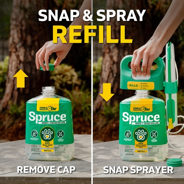 Spruce Weed & Grass Killer, 64 Oz. Refill