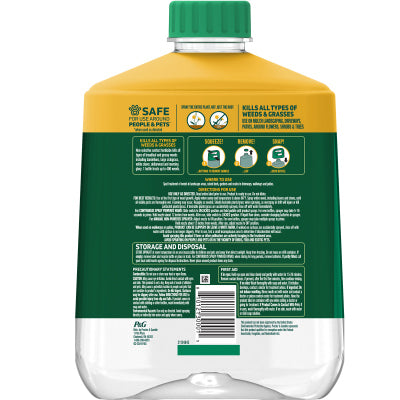 which herbicide kills all types of weeds Spruce Weed and Grass Killer Refill 64oz