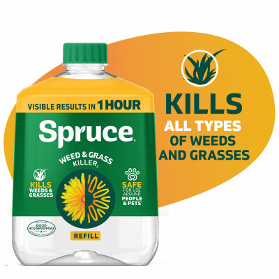 Spruce Weed & Grass Killer, 64 Oz. Refill