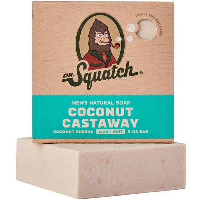 Dr. Squatch 5-oz. Bar Soap, Coconut Castaway — Ellington Agway