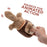 Territory Squirrel in Log Moving Plush Dog Toy