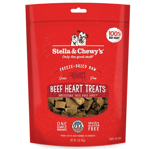 Stella & Chewy's Beef Heart Treats for Dogs 3-oz