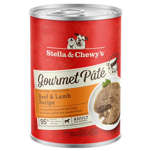 Stella & Chewy's Gourmet Pâté Beef & Lamb Recipe Canned Dog Food
