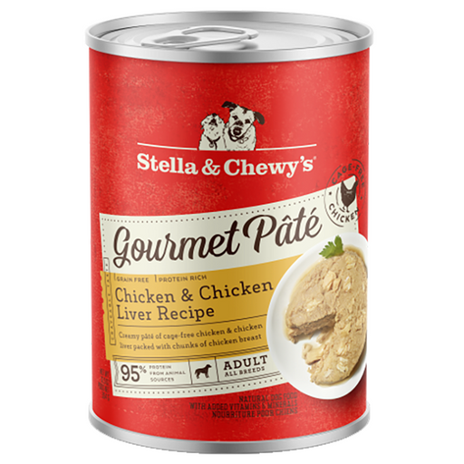 Stella & Chewy's Gourmet Pâté Chicken & Chicken Liver Recipe Canned Dog Food