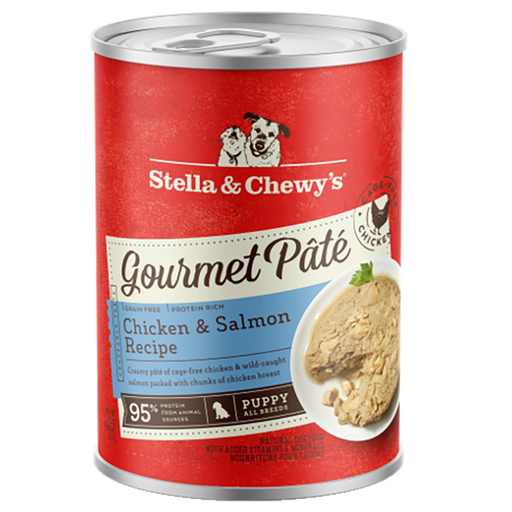 Stella & Chewy's Gourmet Pâté Puppy Chicken & Salmon Recipe Canned Dog Food