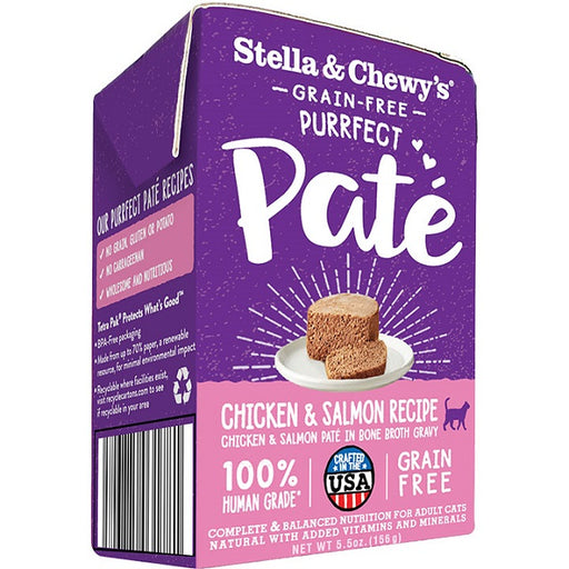 Stella & Chewy's Purrfect Pate Chicken & Salmon Recipe Wet Cat Food