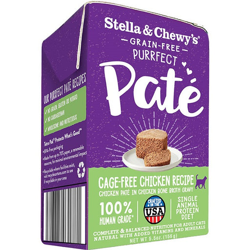 Stella & Chewy's Purrfect Pate Cage-Free Chicken Recipe Wet Cat Food