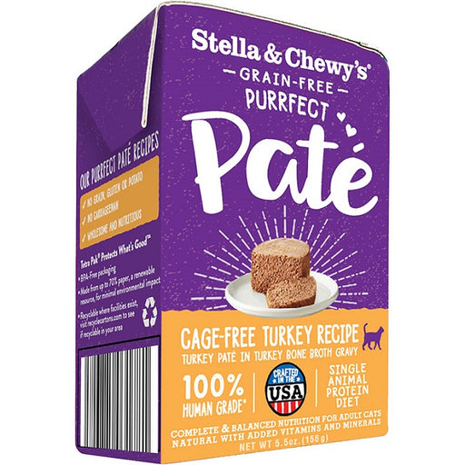 Stella & Chewy's Purrfect Pate Cage-Free Turkey Recipe Wet Cat Food