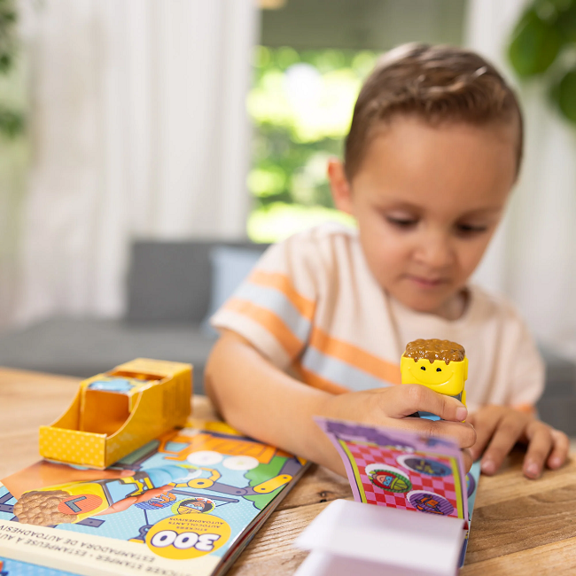 Melissa & Doug Sticker Wow! Bulldozer Activity Pad & Sticker Stamper