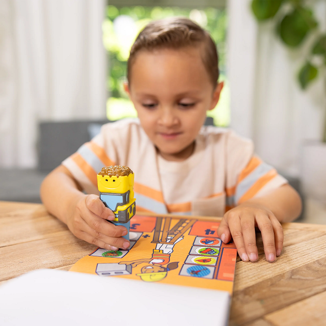 Melissa & Doug Sticker Wow! Bulldozer Activity Pad & Sticker Stamper