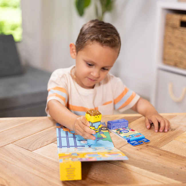 Melissa & Doug Sticker Wow! Bulldozer Activity Pad & Sticker Stamper