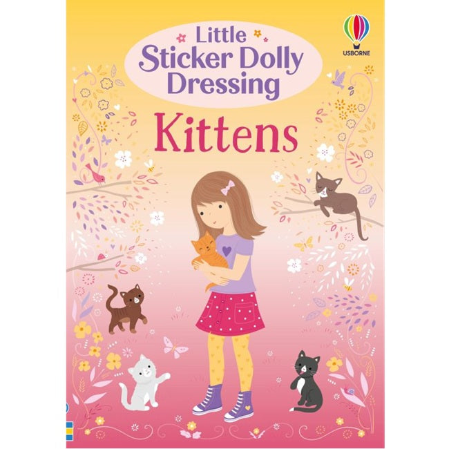 Little Sticker Dolly Dressing Kittens Sticker Book, Usborne