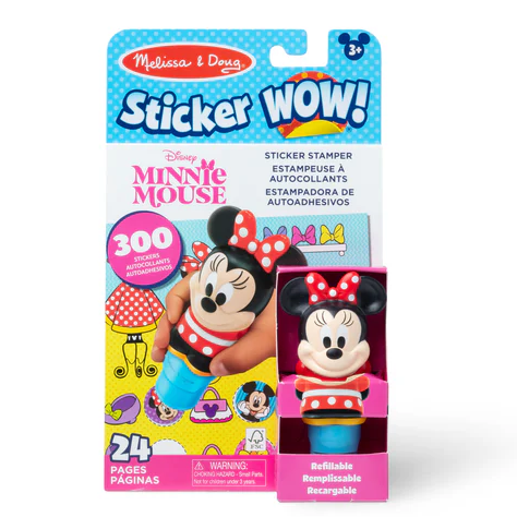 Sticker WOW! Activity Pad & Sticker Stamper - Disney's Minnie Mouse