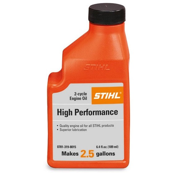 Stihl High Performance 2-Cycle Engine Oil 6.4 oz. Pack of 6