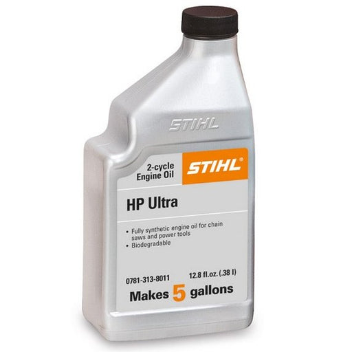 Stihl HP Ultra 2-Cycle Engine Oil 12.8 oz. (makes 5 gallons)