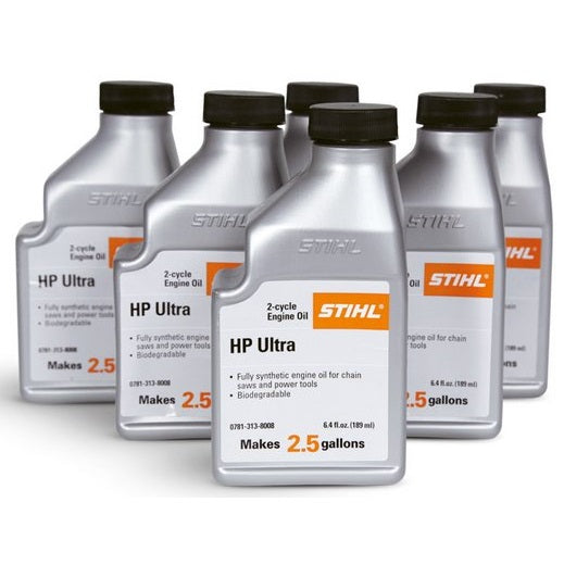 Stihl HP Ultra 2-Cycle Engine Oil 6.4 oz. (makes 2.5 gallons)