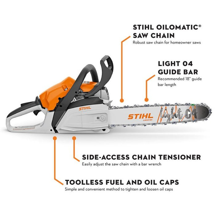 STIHL MS 182 16 in. Gas Chainsaw