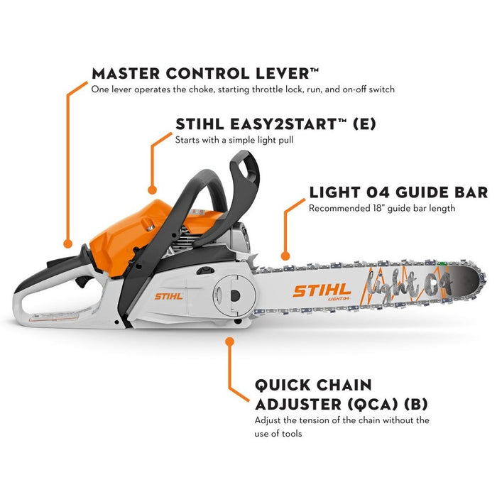 STIHL MS 212 C-BE 18 in. Gas Chainsaw