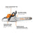 STIHL MS 251 C-BE 18 in. Gas Chainsaw