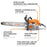 STIHL MS 271 Farm Boss 20 in. 50.2 cc Gas Chainsaw