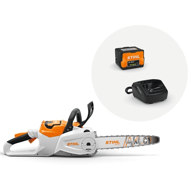 STIHL MSA 80 C-B 14 in. Battery Chainsaw Set with AK 30 S Battery