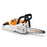 STIHL MSA 80 C-B 14 in. Battery Chainsaw Set with AK 30 S Battery