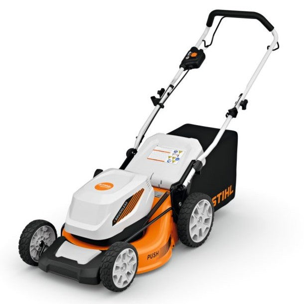 STIHL RMA 348 18 in. Single-Speed Battery Self-Propelled Lawn Mower Set